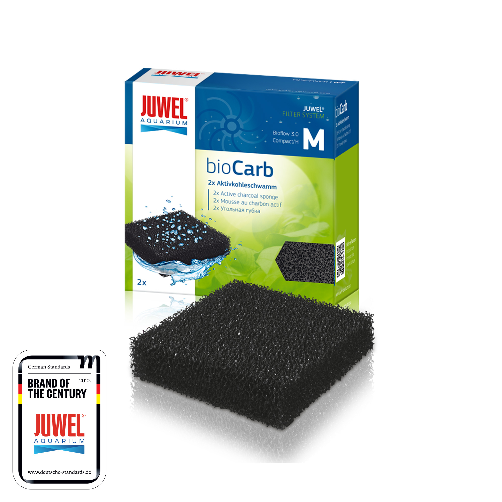 JUWEL BioCarb Filter Spužva s Aktivnim Ugljenom
