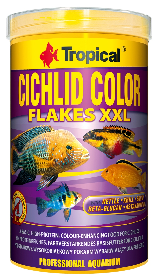 TROPICAL Cichlid color flakes