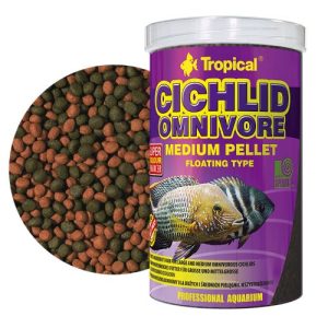 TROPICAL Cichlid OMNIVORE medium pellet 1000mL
