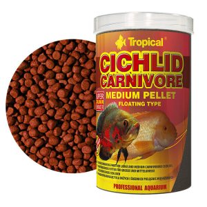 TROPICAL Cichlid CARNIVORE medium pellet 1000mL
