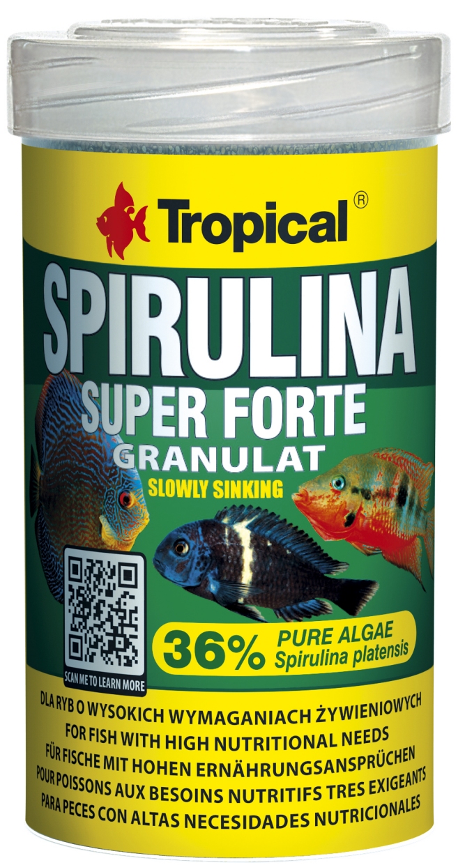 TROPICAL Spirulina super forte gran