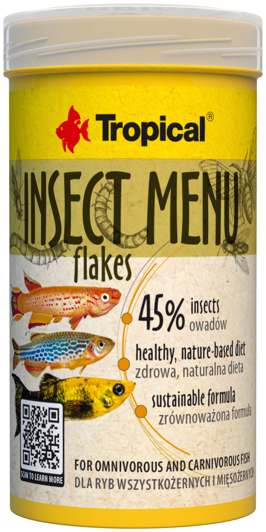 TROPICAL INSECT MENU FLAKES