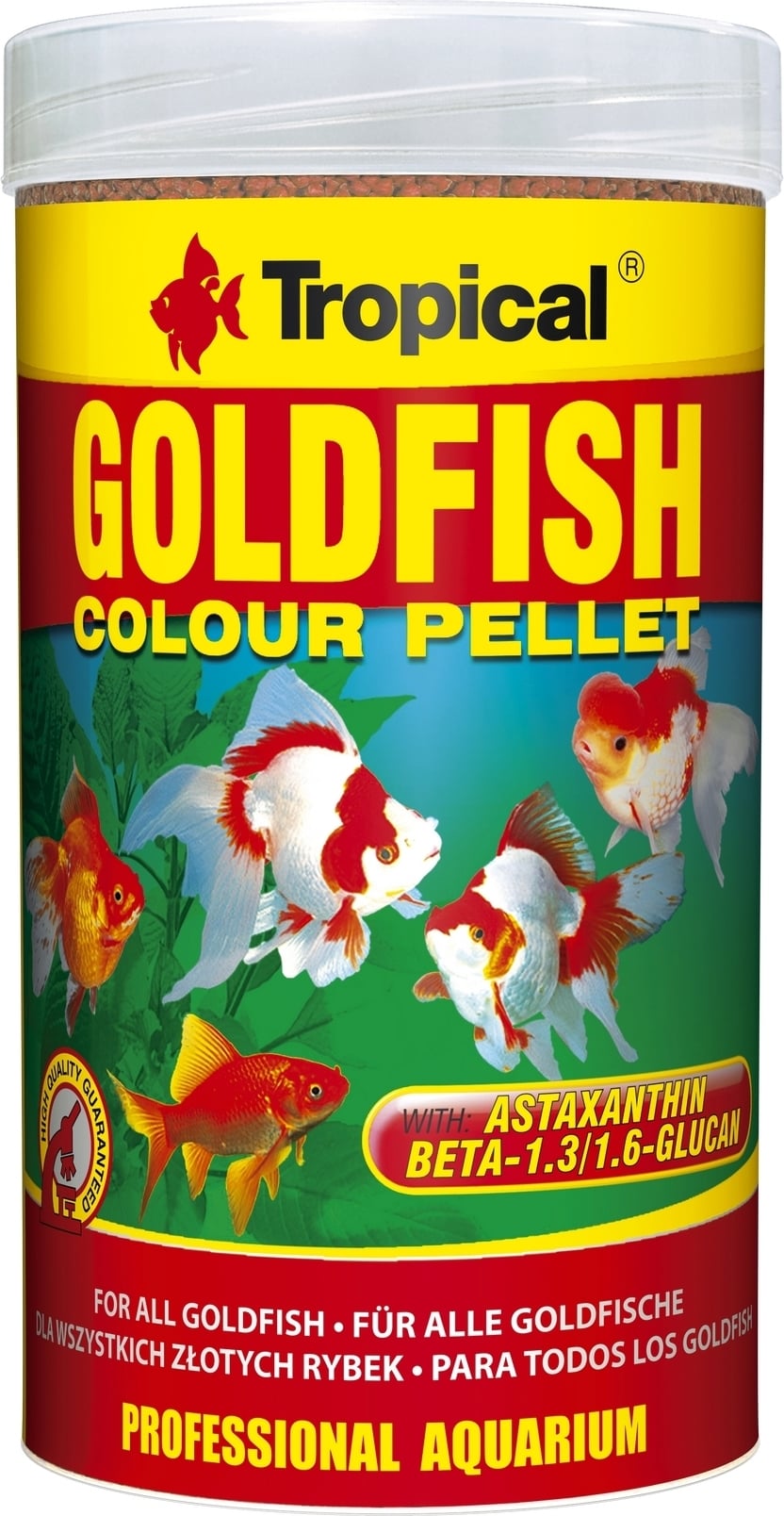 TROPICAL Goldfish color pelet 250ml